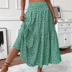 Women's Maxi Floral Skirt