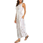 Linen Maxi Summer Dress – Lightweight Lace for Women