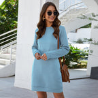 Women’s Long Sleeve Sweatshirt Dress
