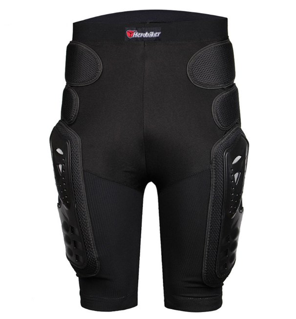 Women's Protective Sports Pants with EVA Padding for Cycling, Skating and Snowboarding - Black B