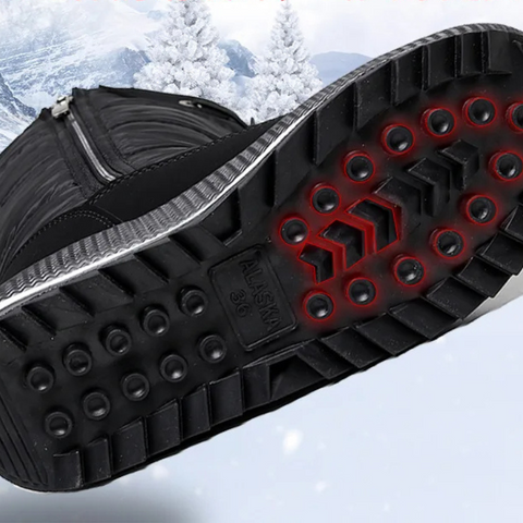 Wasserdichte Schneestiefel mit Reißverschluss für Damen