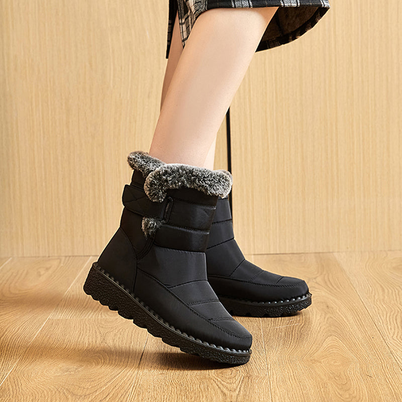 Winter Boots for Women New Long Plush Snow Boots Woman Platform Ankle Boots