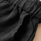 Women's Drawstring Waist Lace Trim Shorts