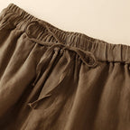 Women's Drawstring Waist Lace Trim Shorts