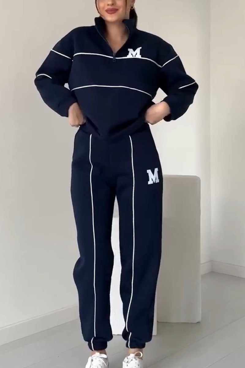Women's casual two-piece lounge set