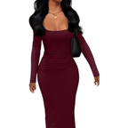 Elegantes Nachthemd Bodycon-Kleid – Abend-Shapewear für Damen