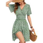 Linen-Inspired Bohemian Summer Dress – Lightweight Boho for Women