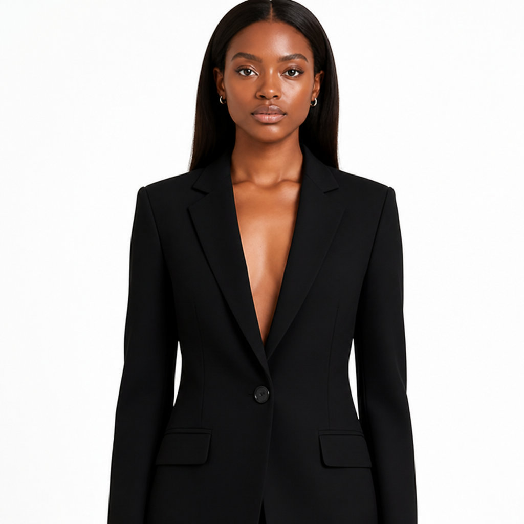 Women's Blazer and Trousers Suit with a Classic Line | Style That Never Quits