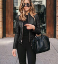 Elegante Kunstlederjacke für Damen