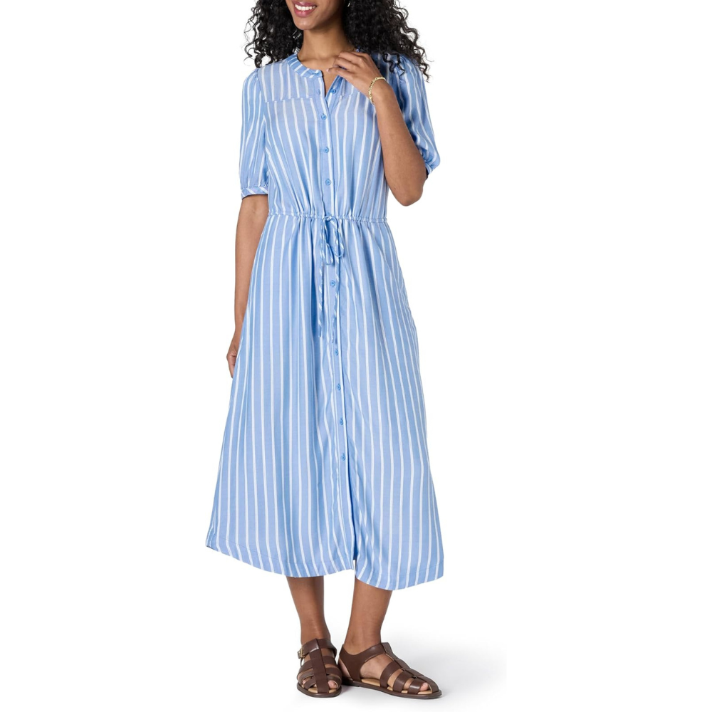 Sunlit Swing Summer Dress – Lightweight Relaxed Fit for Women