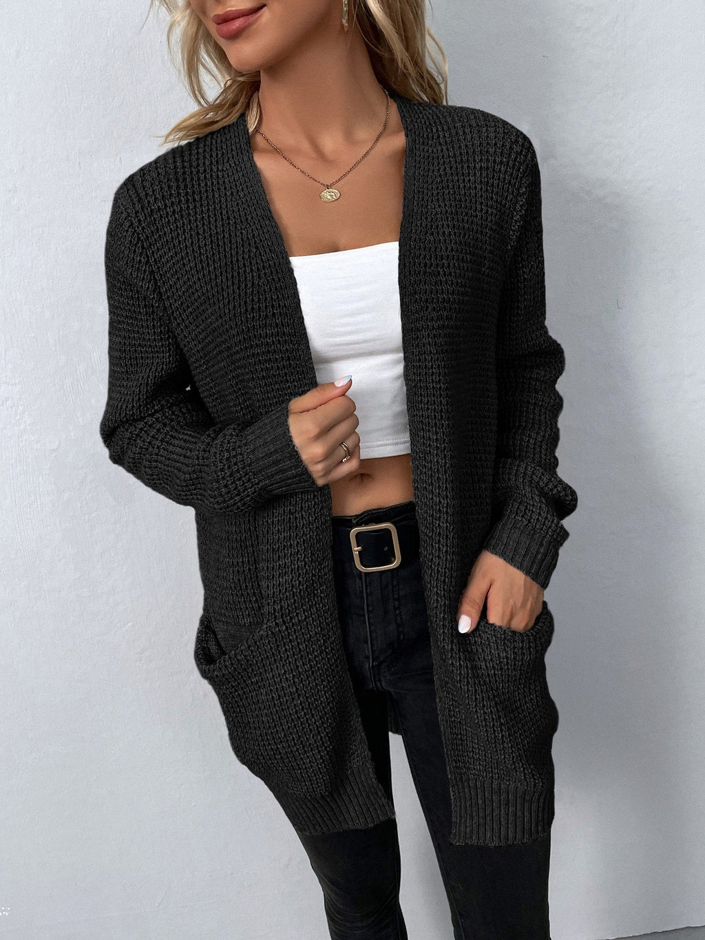 Women's  Long Cardigan - Cozy and stylish