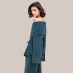 Modische Jeansjacke für Damen mit eleganten Knopf-Akzenten