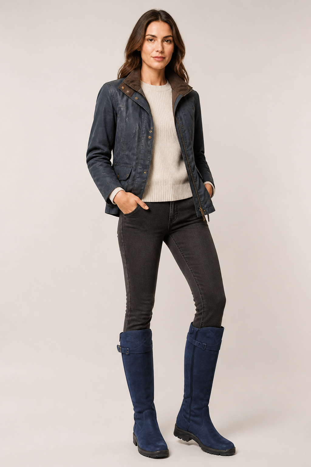 Elegant Waterproof Women's Boots | Warm Outdoor Boots