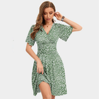 Linen-Inspired Bohemian Summer Dress – Lightweight Boho for Women