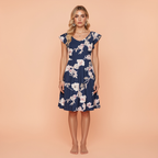 Petals Midi Summer Dress – Lightweight for Women