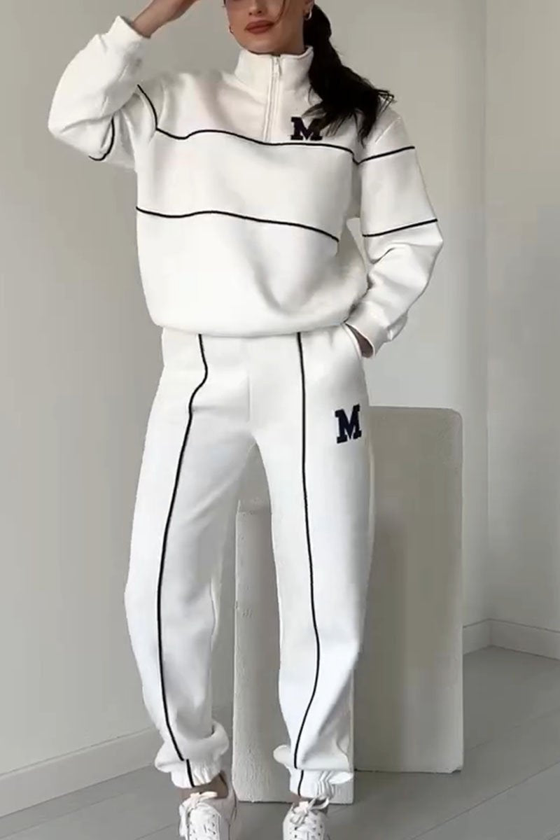 Women's casual two-piece lounge set