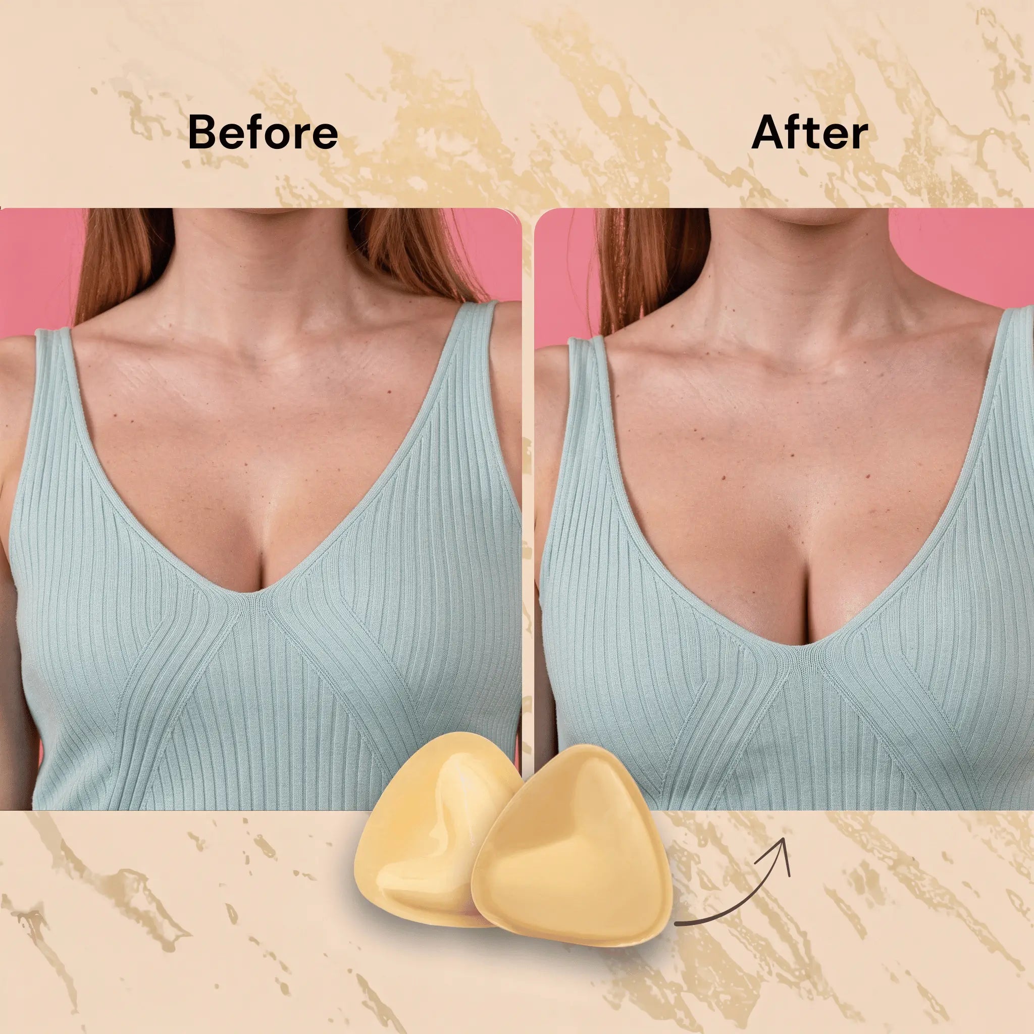 Curvay Double-Sided Sticky Push-Up Pads