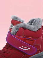 Women's Warm Snow Boots Anti Slip High Top Winter Ankle Boots with Soft Lining for Outdoor Wear