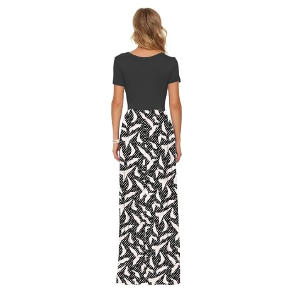 Linen-Luxe Maxi Summer Dress – Lightweight Lace for Women