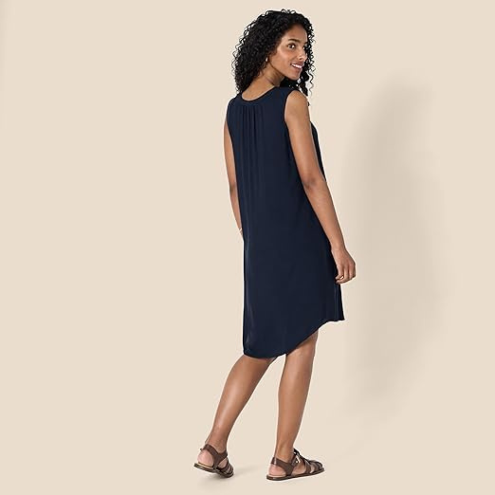Sleeveless Sheath Summer Dress – Lightweight Flattering for Women
