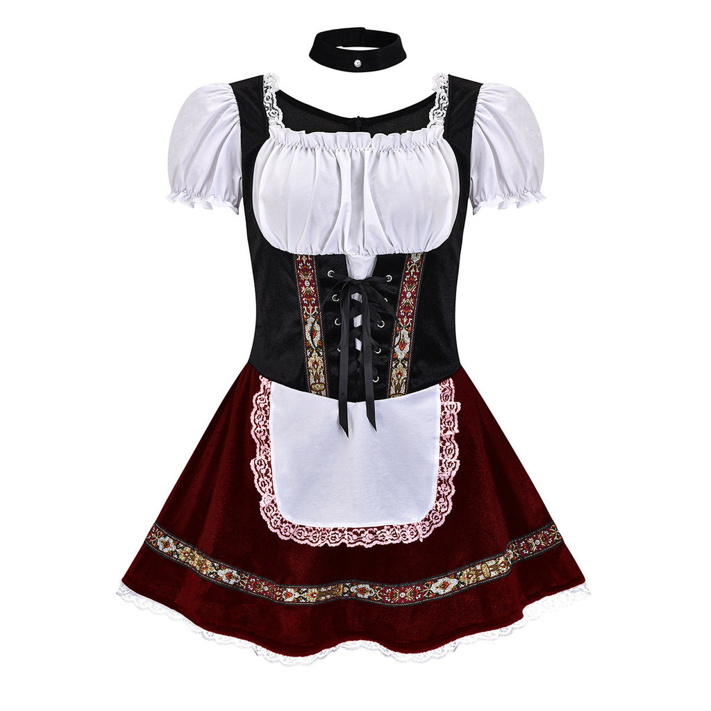 Dirndl Damen Trachtenkleid Bestickt | Oktoberfest Kleid, Dirndl Blumen, Trachtenmode, festlich