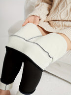 Women's High-Waist Fleece-Lined Leggings
