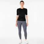 Sport Shirt Damen kurzarm – Slim Fit Atmungsaktiv Fitness