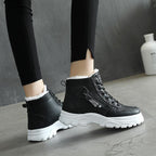 Damen-Winter-Sneaker mit Futter und dicker Sohle