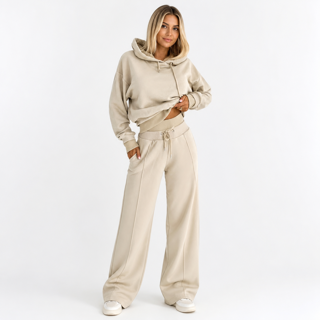 Women's Casual Tracksuit Set | 2 Piece Lounge Set