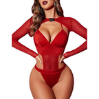 Backless Bodysuit – Crop Top Layering Lingerie for Women
