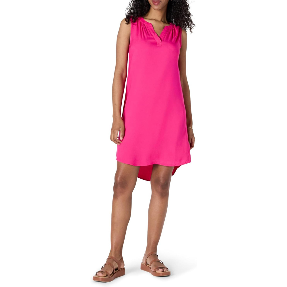 Sleeveless Sheath Summer Dress – Lightweight Flattering for Women