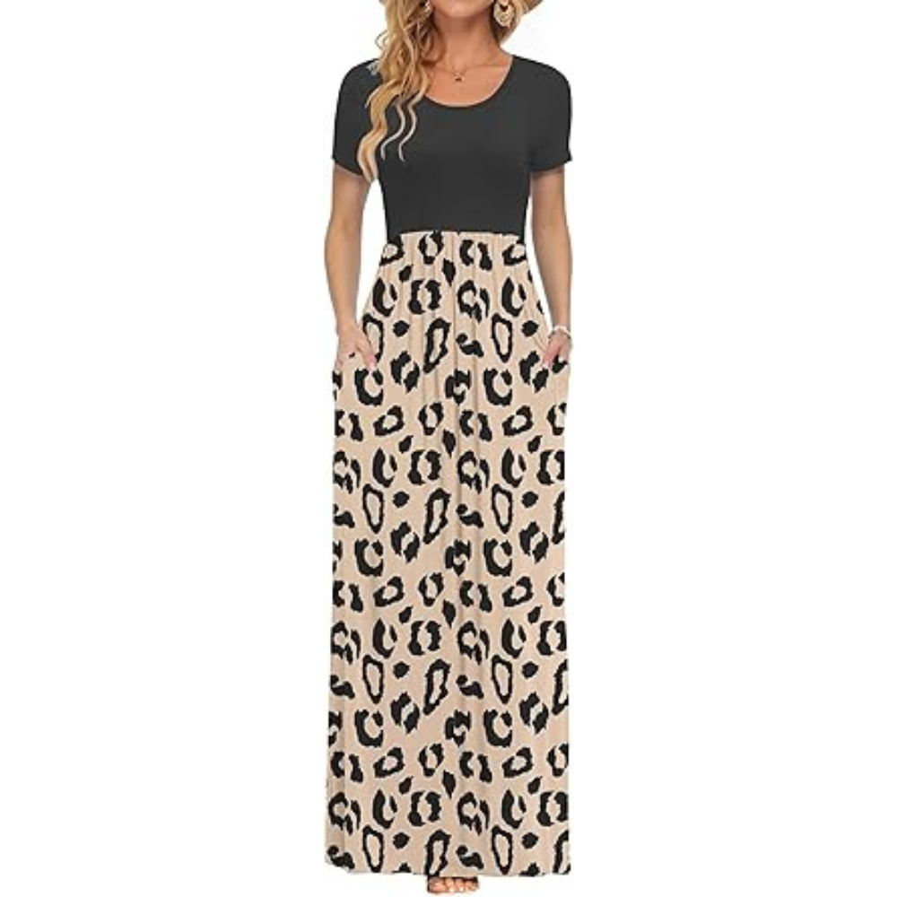 Linen-Luxe Maxi Summer Dress – Lightweight Lace for Women