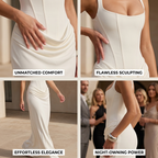LuxeVera™ Ärmelloses Maxikleid — Ziehen Sie alle Blicke auf sich mit müheloser, seidiger Eleganz