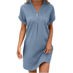 Airy Linen Summer Dress – Lightweight Lace for Women