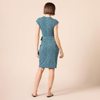 Soft Linen Wrap Summer Dress – Lightweight Plus Size for Women