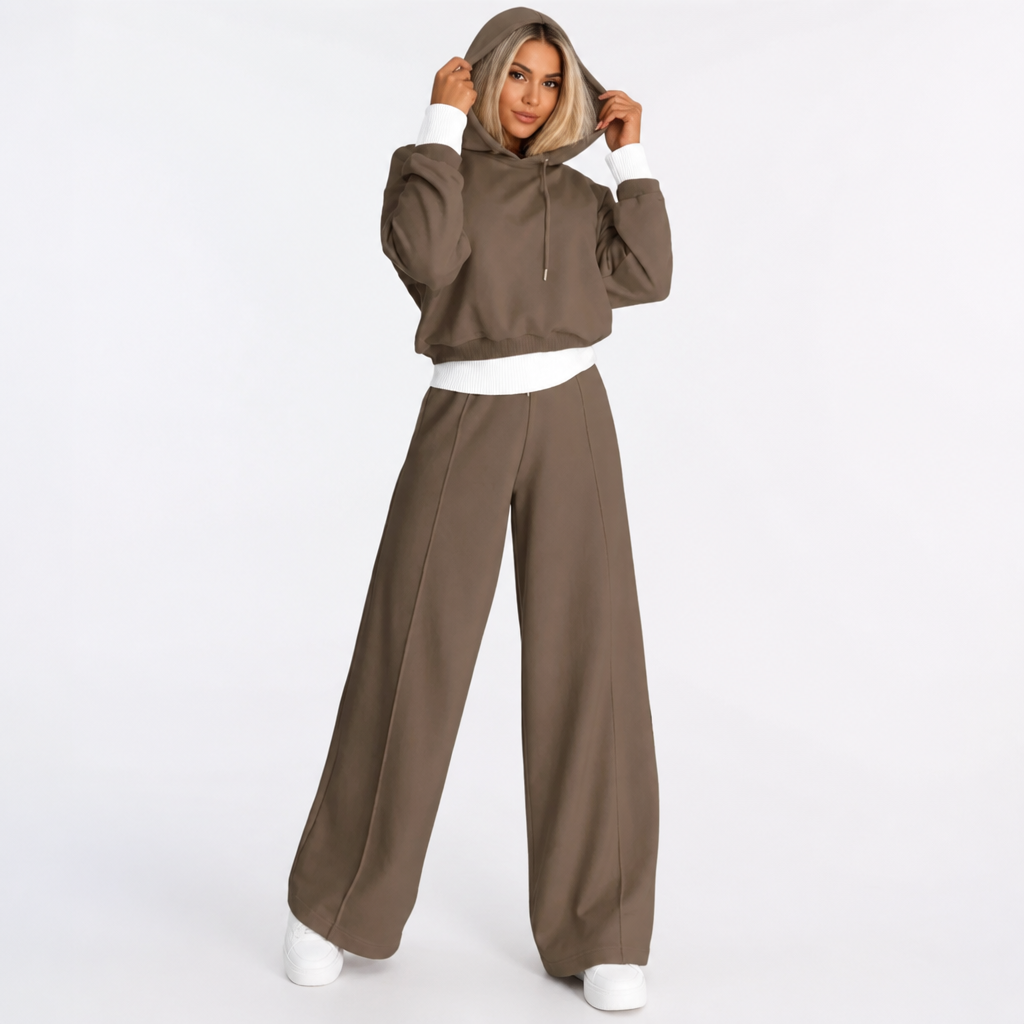 Women's Casual Tracksuit Set | 2 Piece Lounge Set