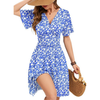 Linen-Inspired Bohemian Summer Dress – Lightweight Boho for Women
