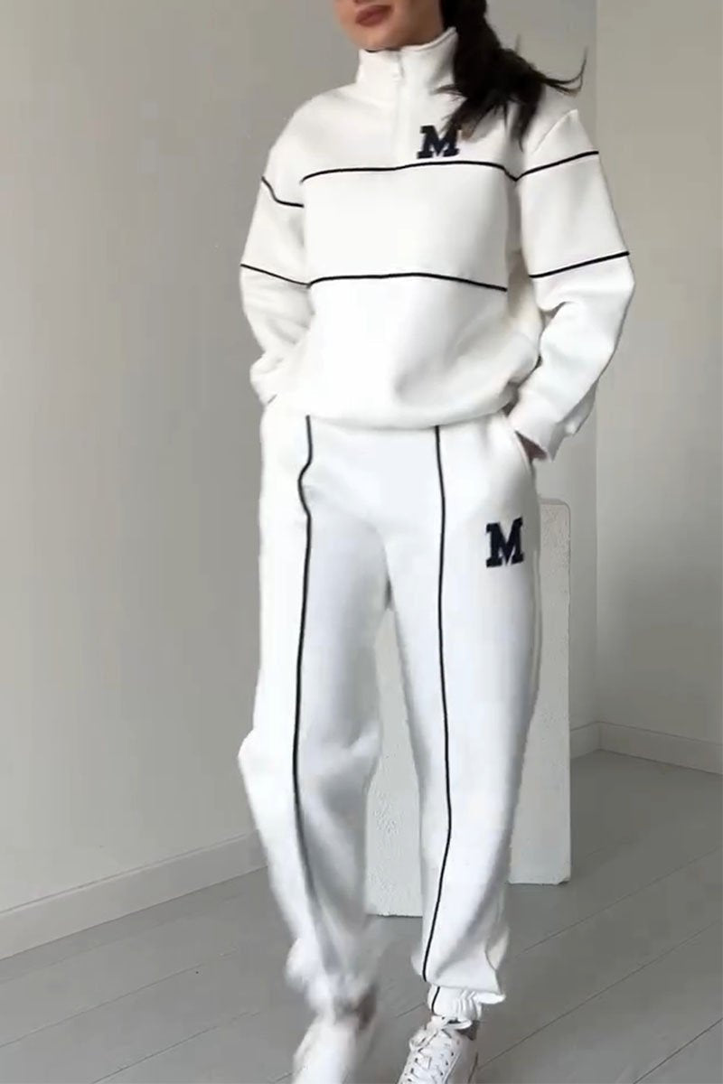 Women's casual two-piece lounge set