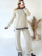 Women Cozy And Stylish Two Piece Co ord Set