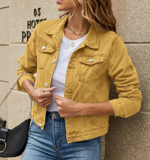 Women's Short Denim Jacket