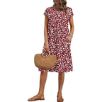 Linen Wrap Summer Dress – Lightweight for Women