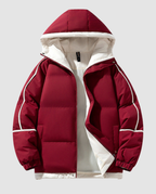 Damen-Winterjacke mit Kapuze