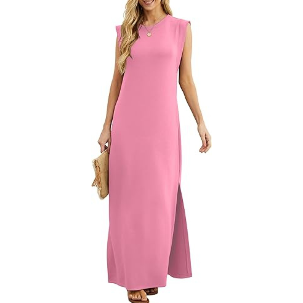 Velvet Maxi Summer Dress – Lightweight Flattering for Women