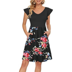 Petals Midi Summer Dress – Lightweight for Women