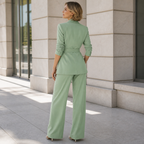Women's Two-Piece Suit with Tie | Confidence and Effortless Elegance