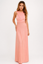 Convertible wrap dress with adjustable straps | Casual Boho Summer Dress