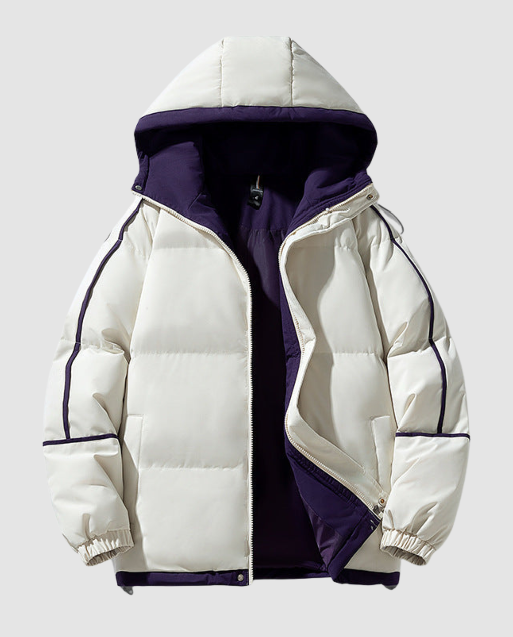Damen-Winterjacke mit Kapuze