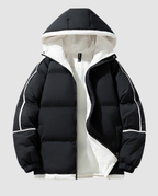 Damen-Winterjacke mit Kapuze