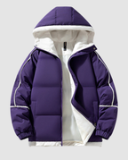 Damen-Winterjacke mit Kapuze