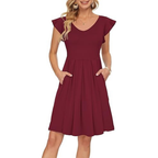 Petals Midi Summer Dress – Lightweight for Women